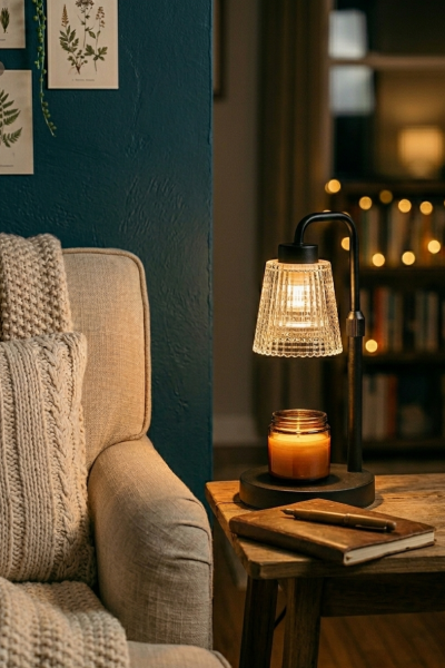 Candle Warmer Lamp with Timer