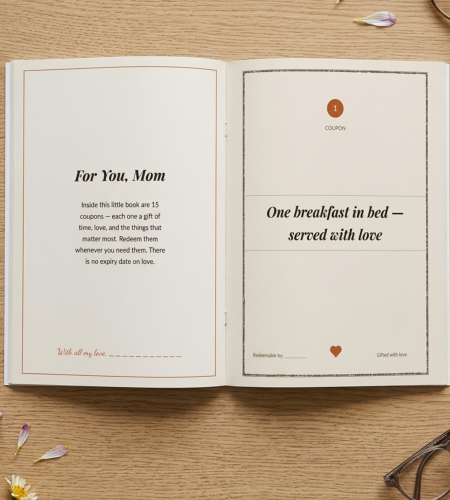 Mother's Day Coupon Book MU 2